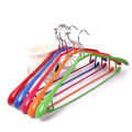 pvc coated customization wideshoulder metal hanger for drying